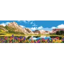 Printed Canvas 35x80 Mountain lake CDA9013W