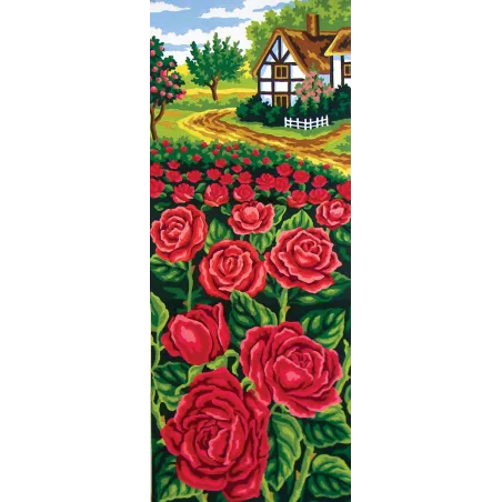 Печатный холст 21x50 Rose Field CDA8050