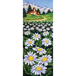 Printed Canvas 21x50 Daisy Field CDA8049