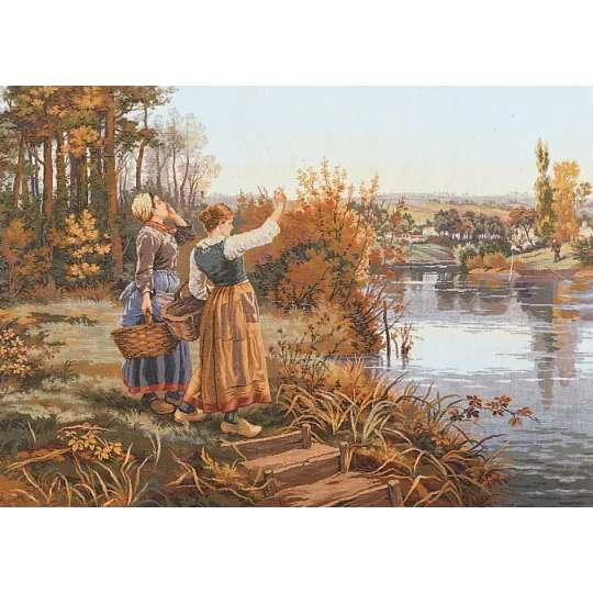 Bedruckte Leinwand 50x80 Calling for the Ferryman CDA14261