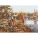 Printed Canvas 50x80 Calling for the Ferryman CDA14261