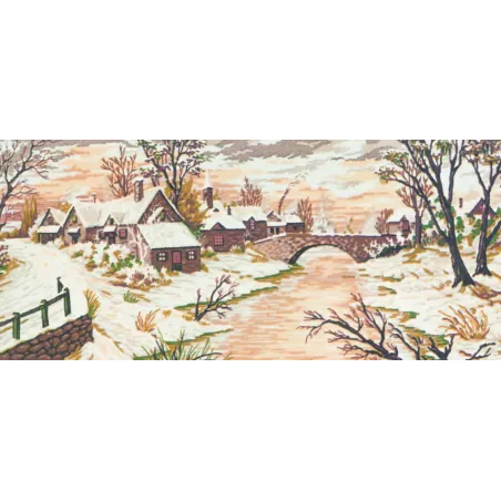 Printed Canvas 50x110 Snow Scene CDA13971
