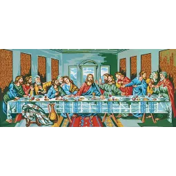 Печатное полотно 50x100 Тайная вечеря, D'Vinci CDA13901