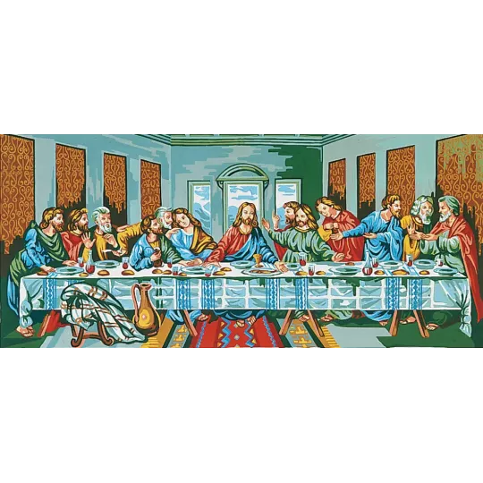 Printed Canvas 50x100 The Last Supper, D'Vinci CDA13901