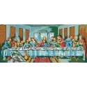 Toile Imprimée 50x100 La Cène, D'Vinci CDA13901