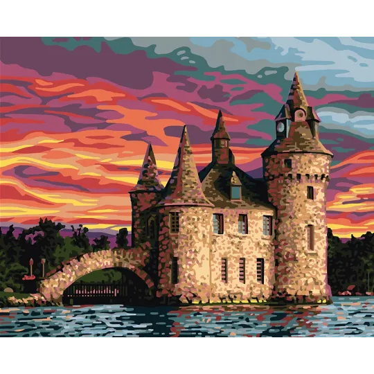 Печатный холст 50x40 Boldt Castle CDA11877W