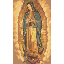 Bedruckte Leinwand 50x30 Unsere Liebe Frau von Guadalupe CDA11862