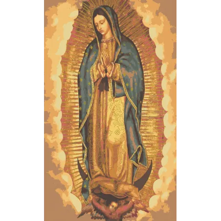 Printed Canvas 50x30 Our Lady of Guadeloupe CDA11862