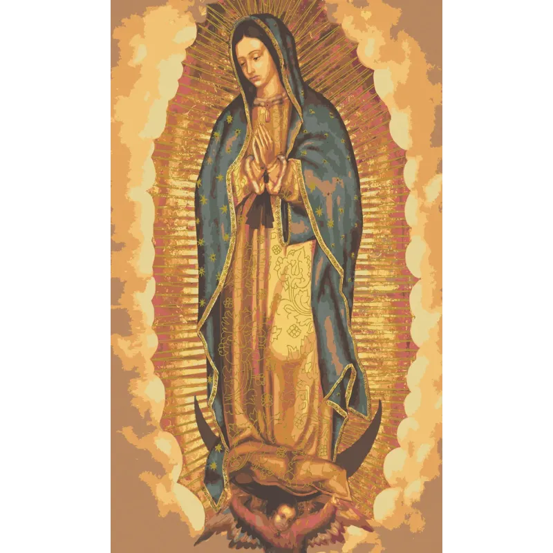 Printed Canvas 50x30 Our Lady of Guadeloupe CDA11862