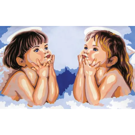 Gedruckte Leinwand 30x50 Cherubs CDA11575