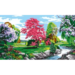 Printed Canvas 30x52 Spring Time CDA11562