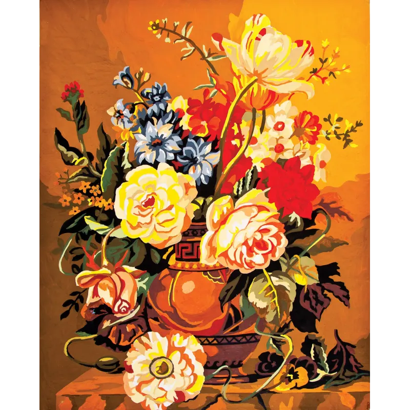 Printed Canvas 50x40 Mexican Floral CDA11518