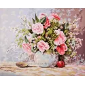 Printed Canvas 50x40 Pastel Arrangement CDA11382