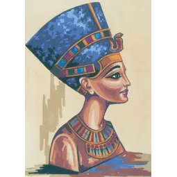 Toile imprimée 35x45 Reine Nefertiti CDA11154