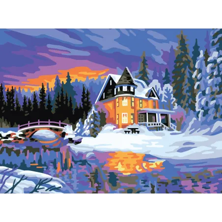 Printed Canvas 40x30 Winter2 CDA10517W