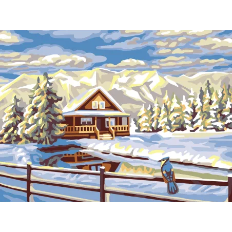 Bedruckte Leinwand 40x30 Winter1 CDA10516W