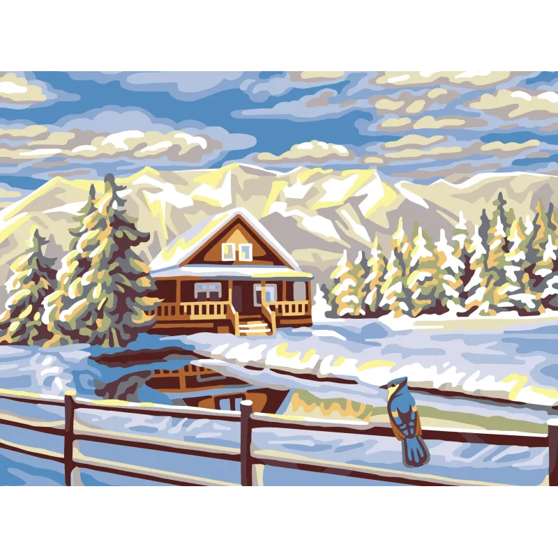 Печатный холст 40x30 Winter1 CDA10516W