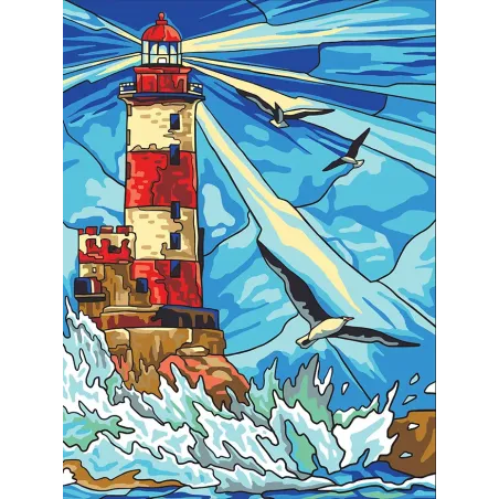 Printed Canvas 40x30 Lighthouse CDA10512W
