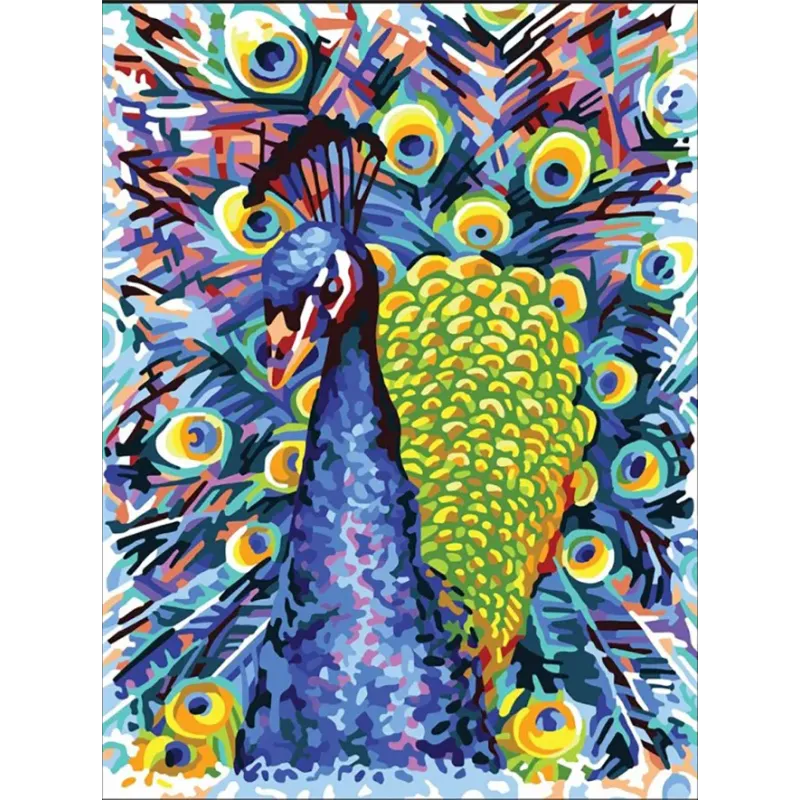 Spausdintas drobės 30x40 Peacock CDA10508