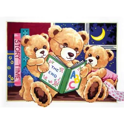 Printed Canvas 30x40 Bedtime Story CDA10451