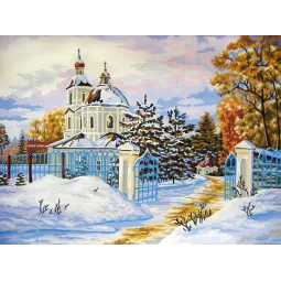 Gedruckte Leinwand 30x40 Magic Tsaritsino, (Panin) CDA10434