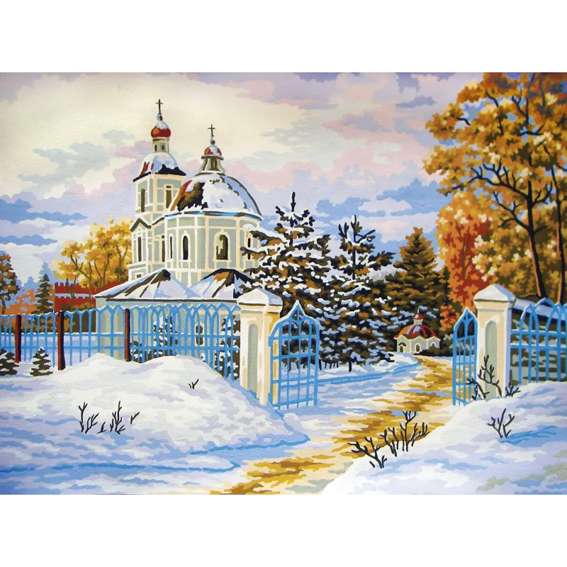 Печать на холсте 30x40 Magic Tsaritsino, (Panin) CDA10434