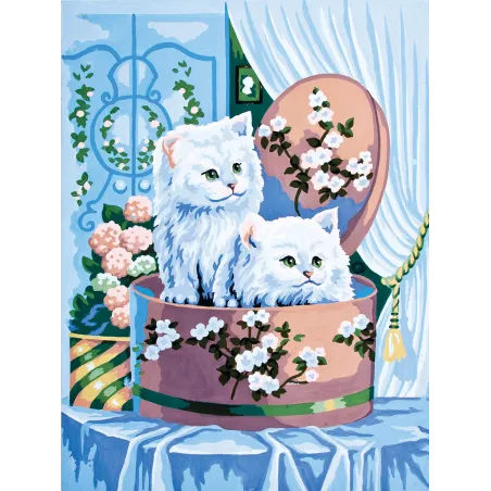 Printed Canvas 30x40 Cheeky Kittens CDA10389