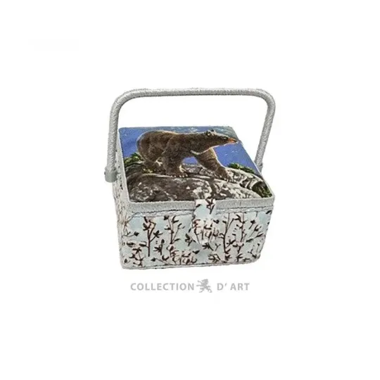 Sewing basket 20,5x20,5x13,5 cm RTO4307RT27