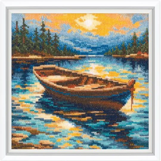 Kreuzstich-Kits "Wie bunt ist die Sonne?" 15,5x15,5 cm RTOM1030
