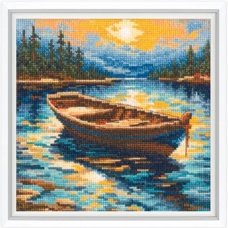 Kreuzstich-Kits "Wie bunt ist die Sonne?" 15,5x15,5 cm RTOM1030