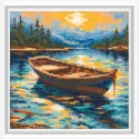 Наборы для вышивки крестом "Какого цвета солнце?" 15,5x15,5 см RTOM1030