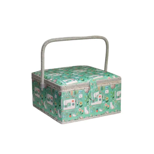 Sewing basket 26.5 x 26.5 x 16cm RTO13408-2
