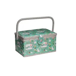 Sewing basket 27.5 x 17.5 x 15cm RTO13403-2