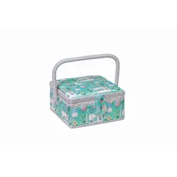 Sewing basket 19.5 x 19.5 x 11cm RTO13401-2