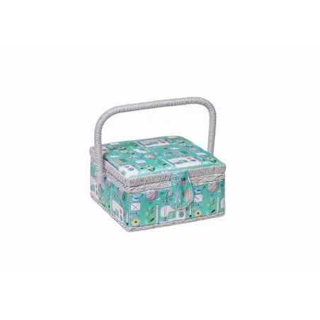 Sewing basket 19.5 x 19.5 x 11cm RTO13401-2
