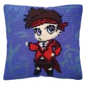 Kit coussin compté "Gentleman" 40 x 40 cm CDA5497CC