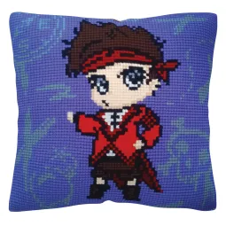 Cushion kit "Gentleman" 40 x 40 cm CDA5497