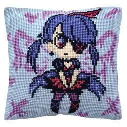 Counted Cushion kit "Mi-mi-mi" 40 x 40 cm CDA5496CC