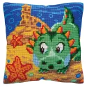 Counted Cushion kit "Starfish" 40 x 40 cm CDA5493CC