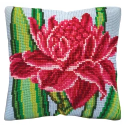 Counted Cushion kit "Lotus" 40 x 40 cm CDA5486CC