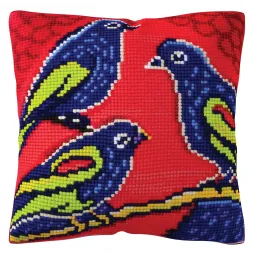 Counted Cushion kit "Combination" 40 x 40 cm CDA5473CC