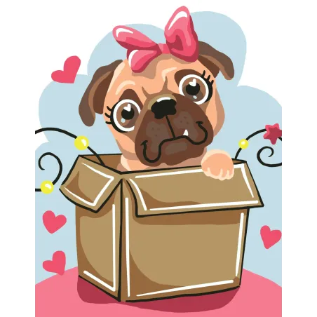 Printed Canvas 14x18 Sweet surprise CDA3365