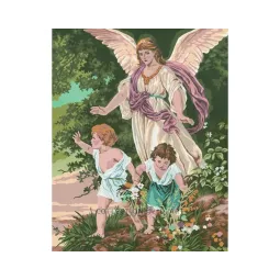 Spausdinta drobė 50x40 Sargybinis angelas CDA11509