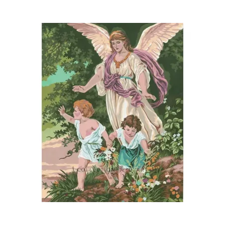Toile Imprimée 50x40 Ange Gardien CDA11509