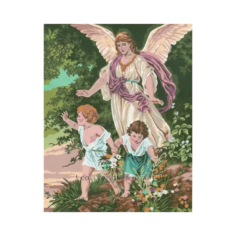 Printed Canvas 50x40 Guardian Angel CDA11509
