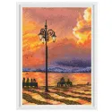 Kreuzstich-Sets „Sonnenuntergangsromantik“ 13,5x19 cm RTOM1025