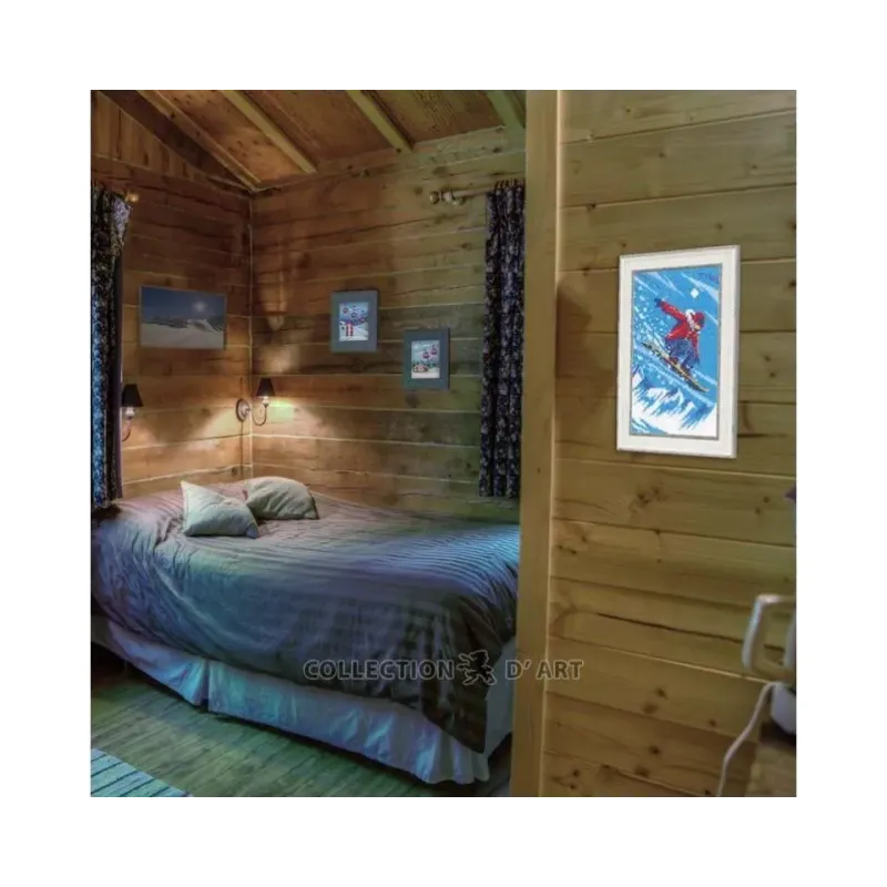 Cross-stitch kit "Snowboarder" 10,5x16,5 cm RTOC392