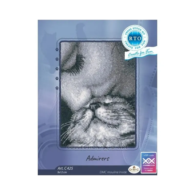Cross-stitch kits "Admirers" RTOC425