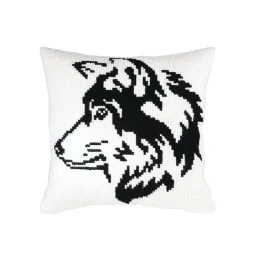 Kit coussin Tête de chien 40 X 40 cm CDA5436