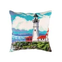 Kissen-Set Leuchtturm am Ufer der Bucht 40 x 40 cm CDA5430